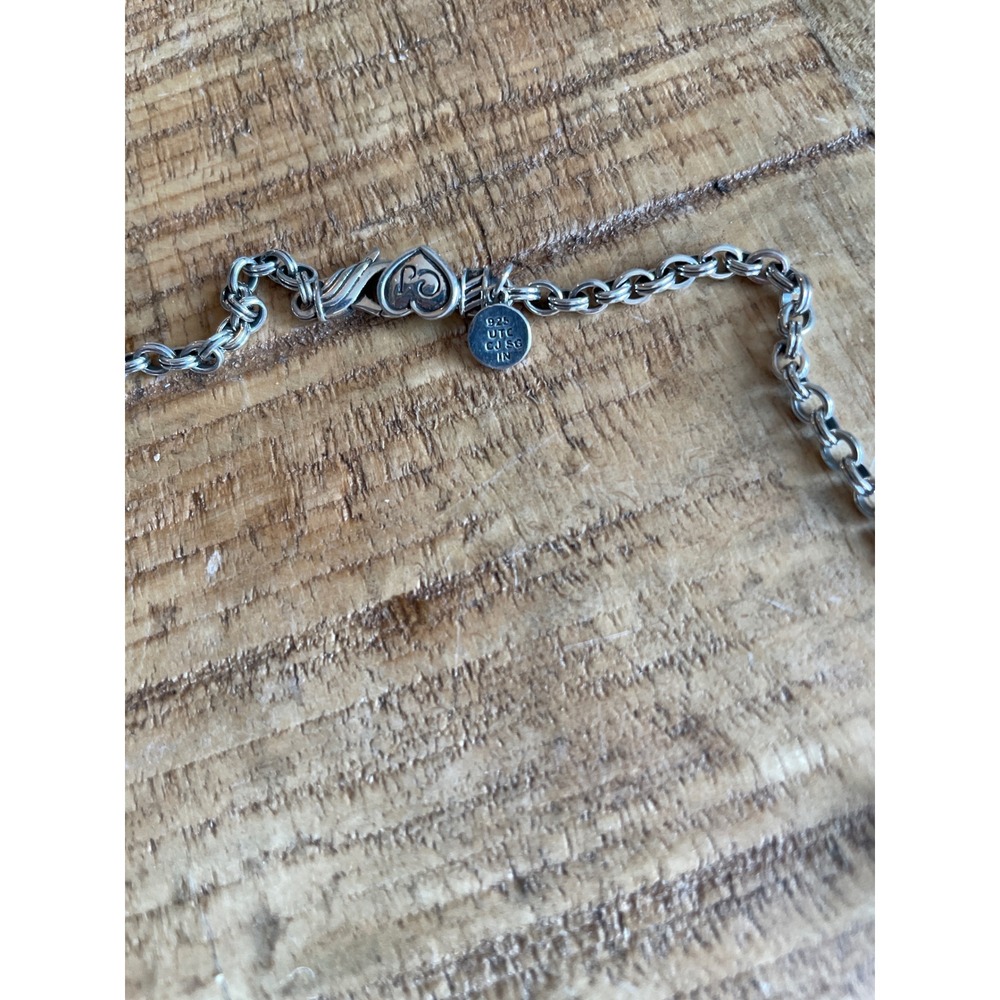 Christian James by Scott Grimes Sterling 36" Fluted Teardrop Station Necklace - Picture 8 of 9